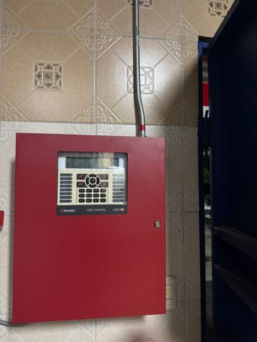 Panel en operación