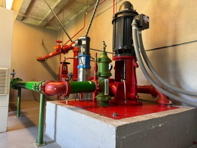 Limpieza de Bomba Contra Incendio Mantenimiento SFCI